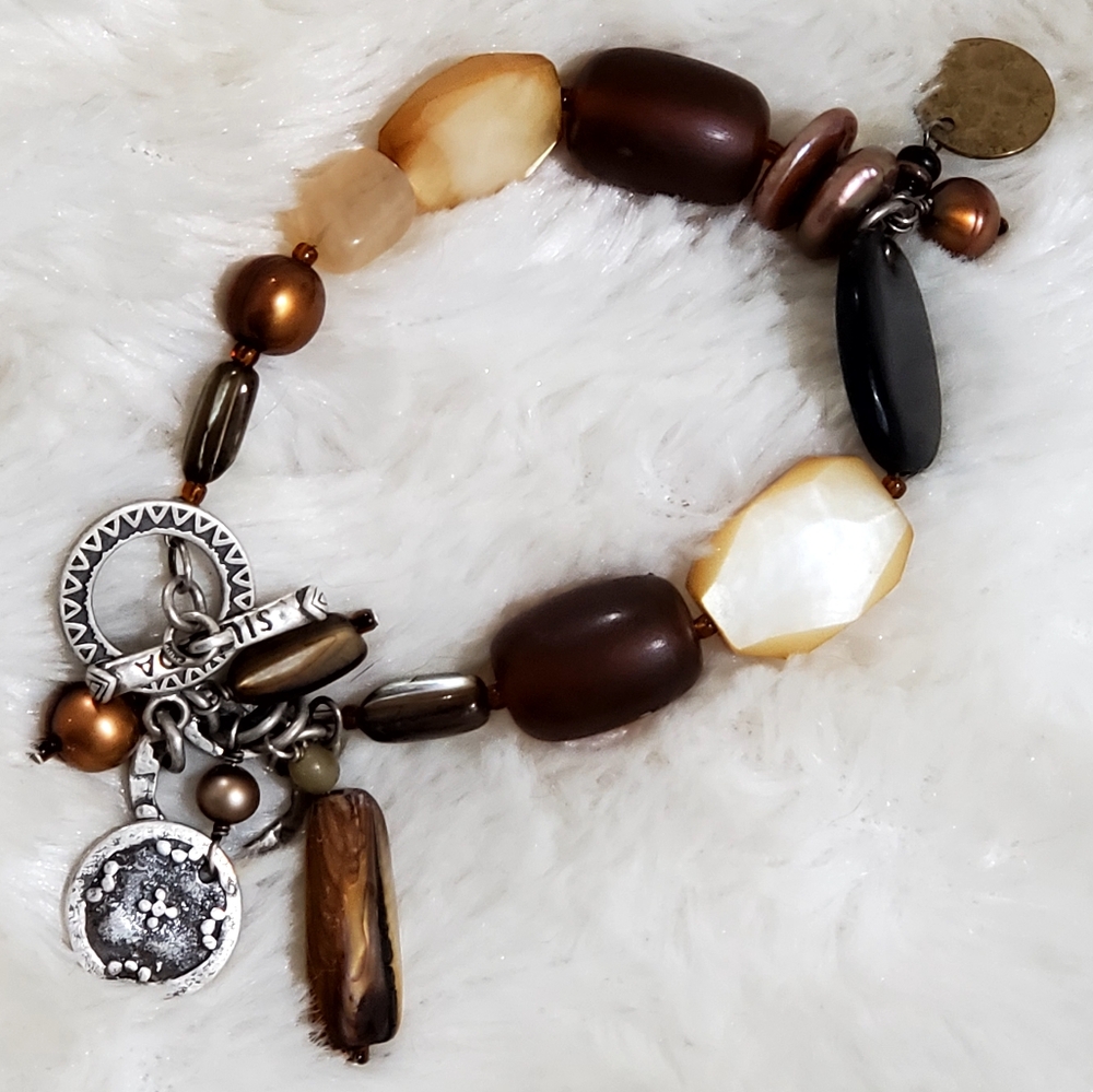 Retired Silpada Multi Stone Bracelet B1776